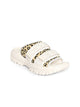 Fila Grey Outdoor Slide Animal Print Women's Slippers