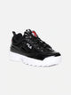 Fila Black Disruptor II Heart Women's Sneaker