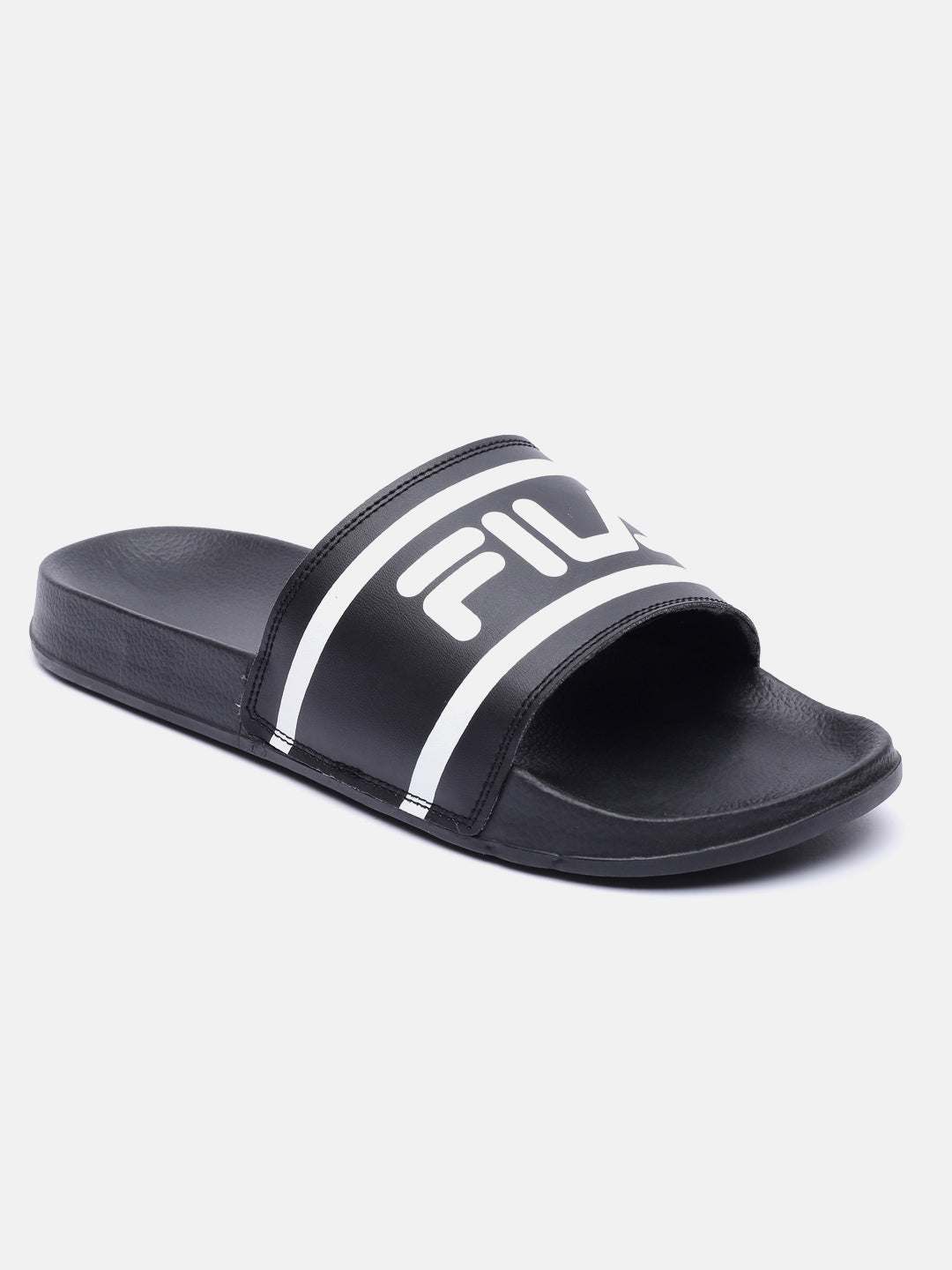 Fila Black Sliderage Men's Slippers