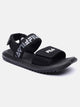Fila Black Terranzo Plus Unisex Sandals