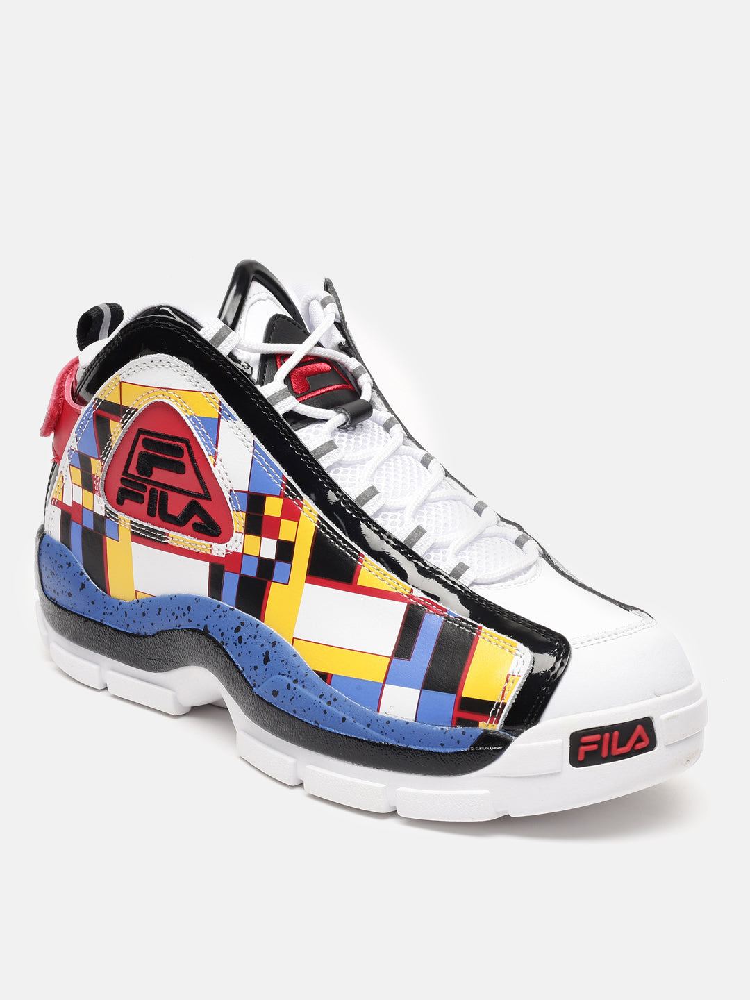 Fila White Grant Hill Ludi Men's Sneakers