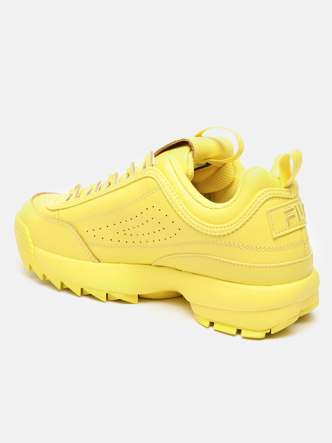 Fila Yellow Disruptor II Women's Sneakers