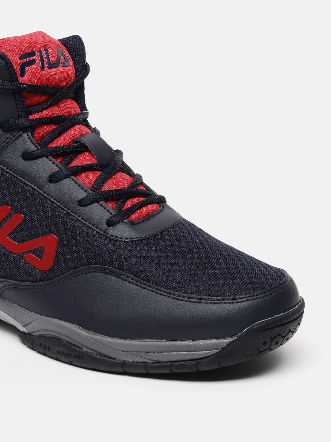 Fila Grey Alonzo Men's Basketball Shoes