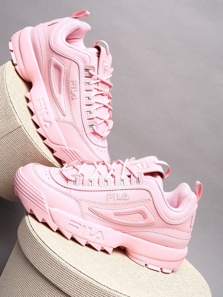 Fila Pink Disruptor II Premium Women's Sneakers