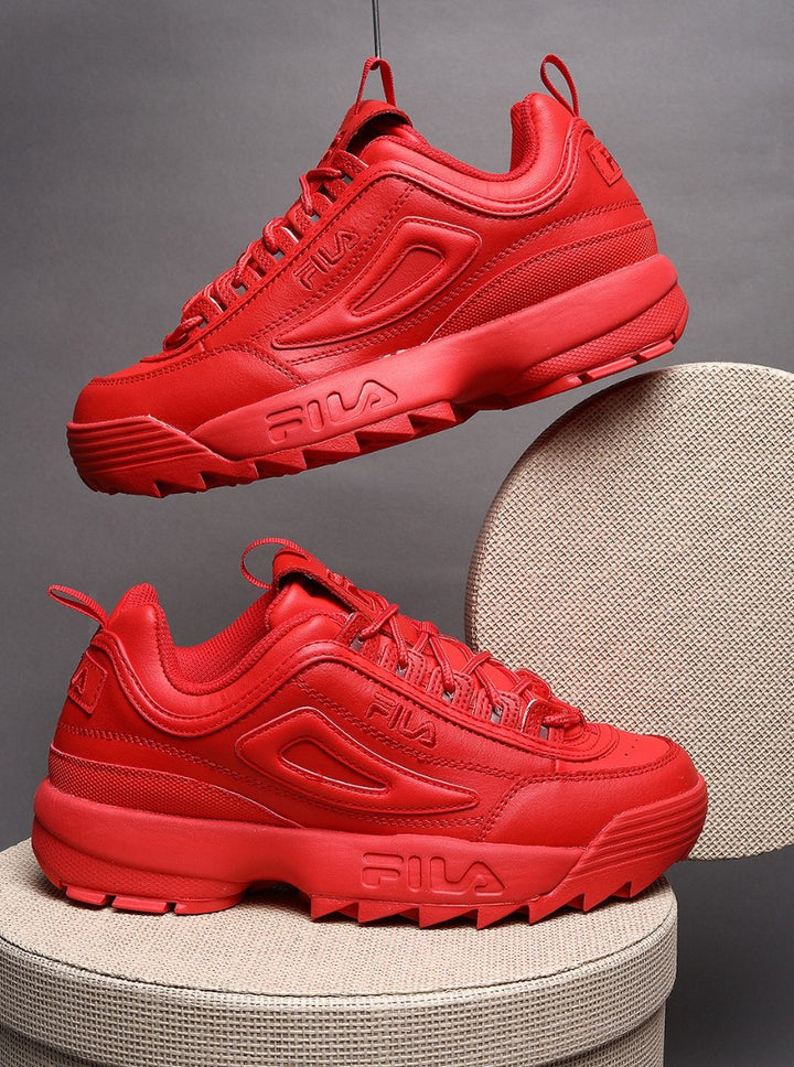 Fila Red Disruptor II Premium Women's Sneakers