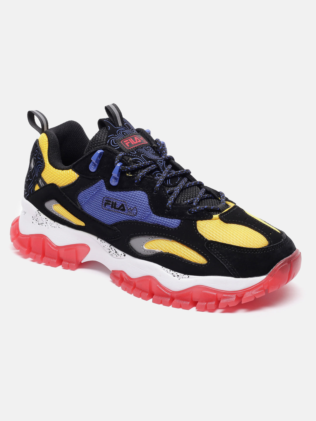 Fila White Ray Tracer TR Ice Men's Basketball Shoes