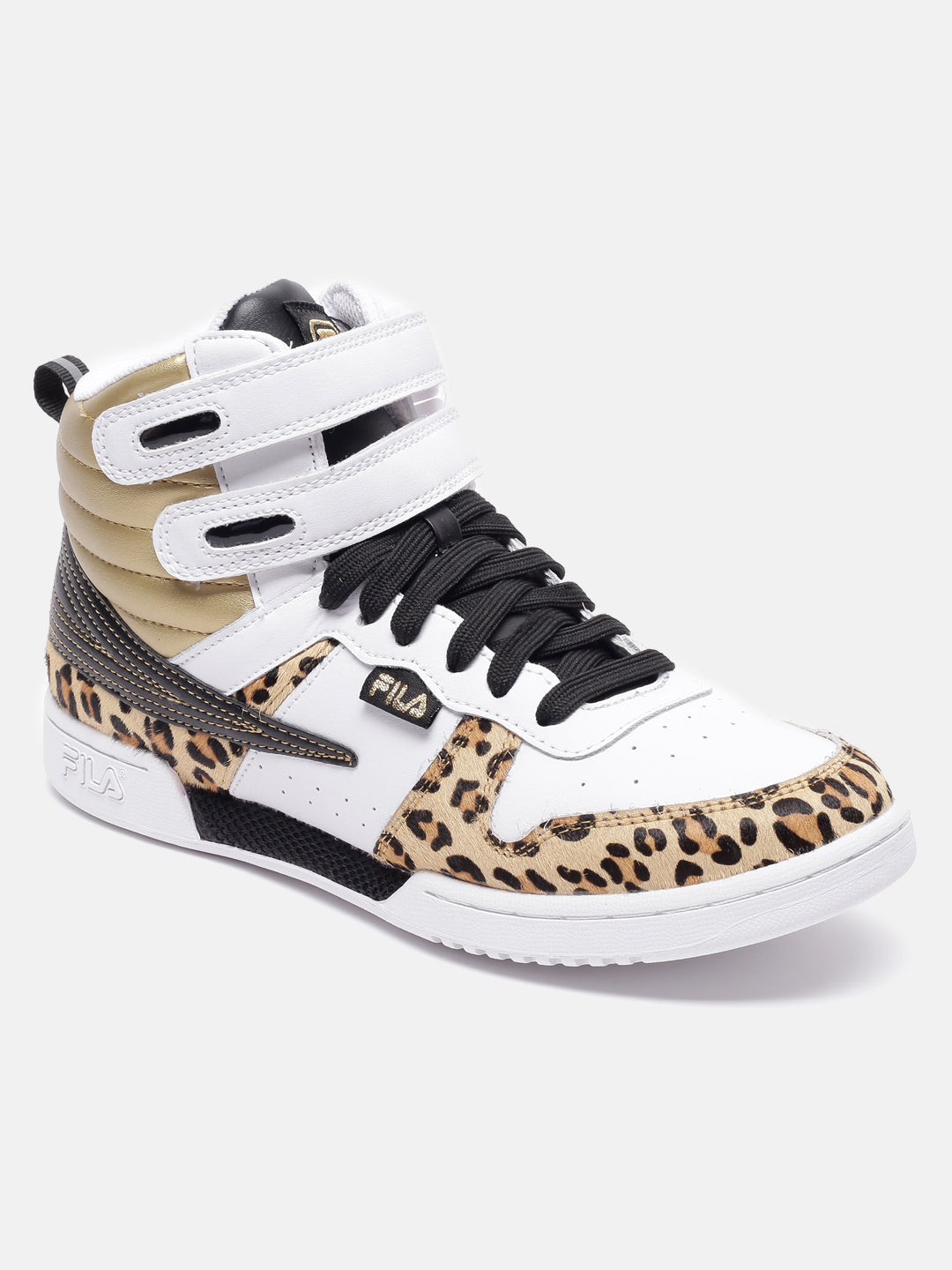 Buy Fila White F-14 Leopard Women's Basketball Shoes Rs
