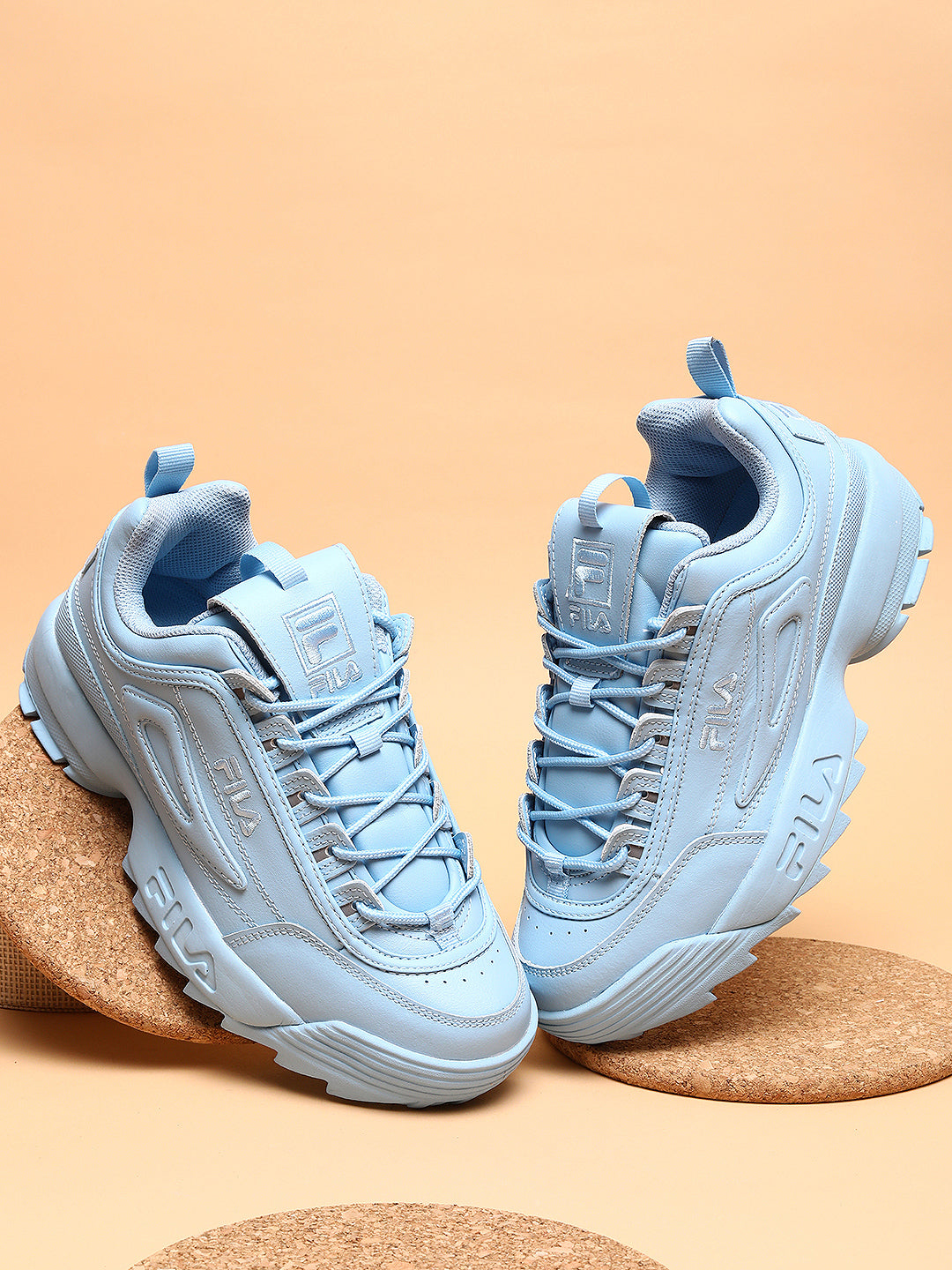 Fila Blue Disruptor II Premium Women's Sneakers