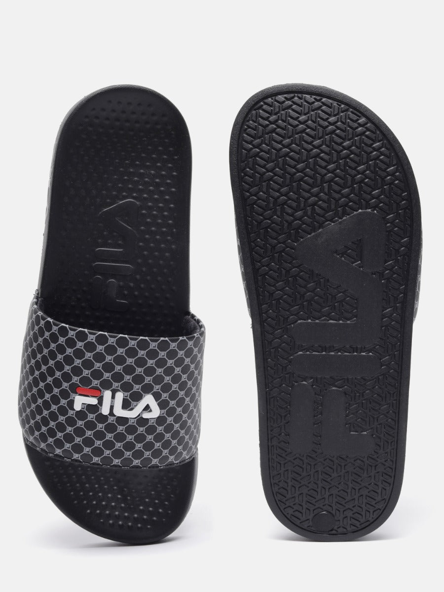 Fila Savil Black Slides For Men