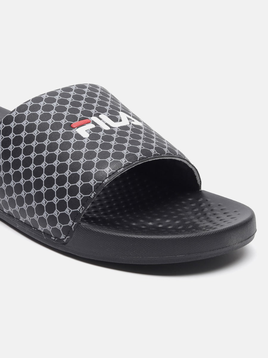 Fila Savil Black Slides For Men