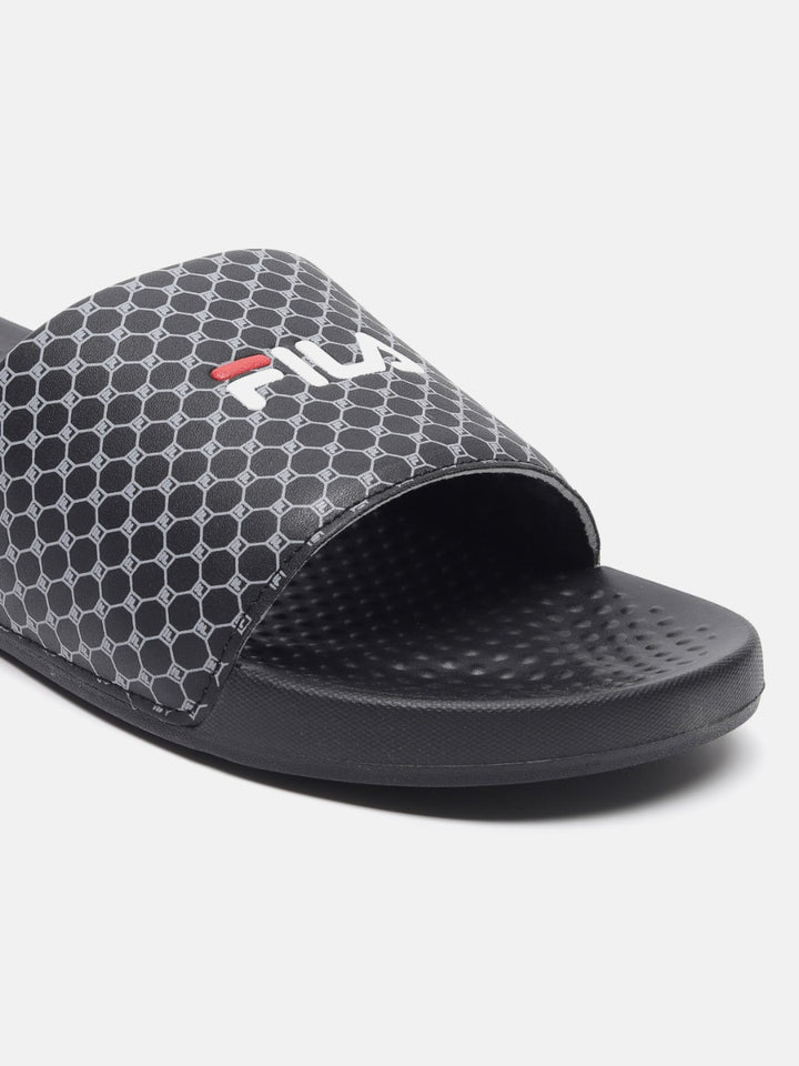 Fila Savil Black Slides For Men
