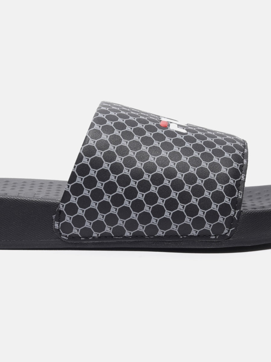 Fila Savil Black Slides For Men