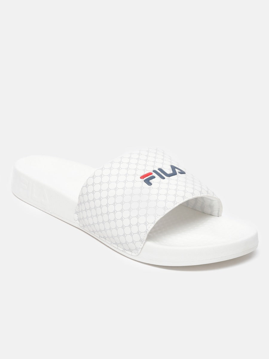 Fila Savil White Slides For Men