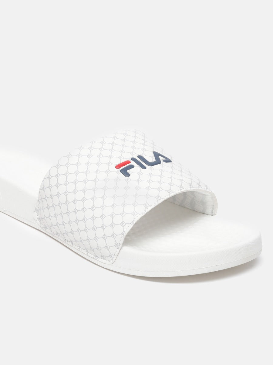Fila Savil White Slides For Men
