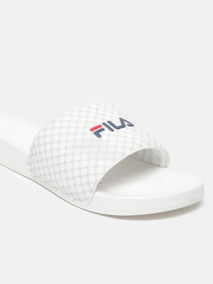 Fila Savil White Slides For Men