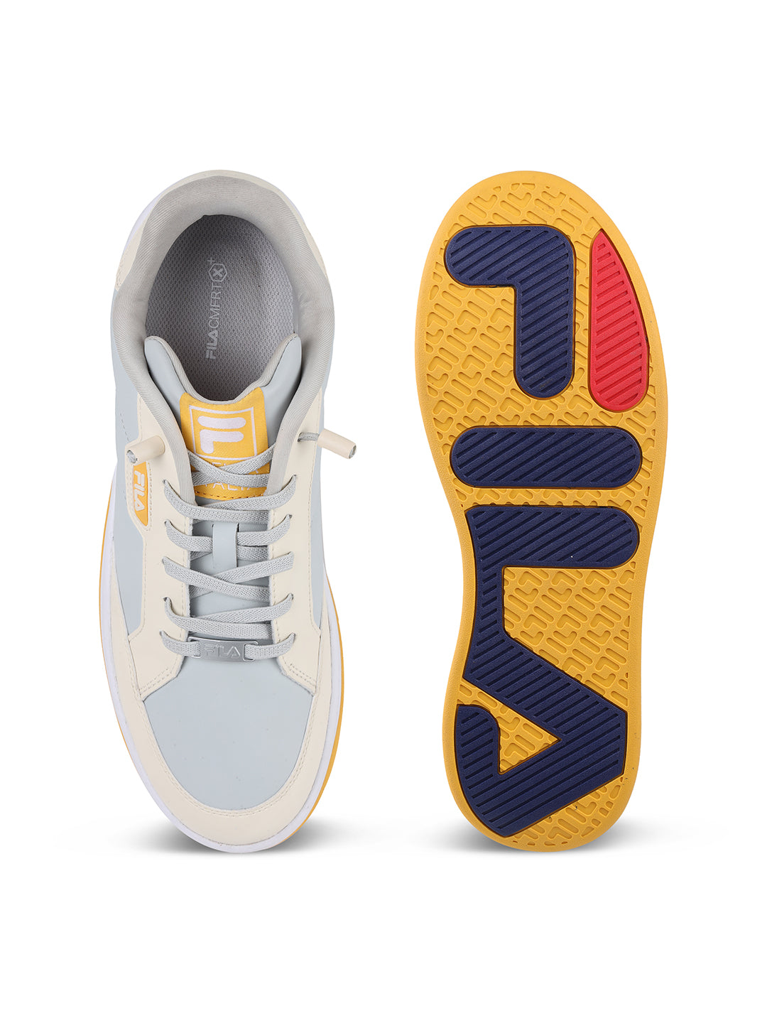 Fila Mens Remy Cream Sneakers