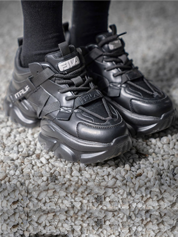 Fila Womens Envi Halli Black Sneakers