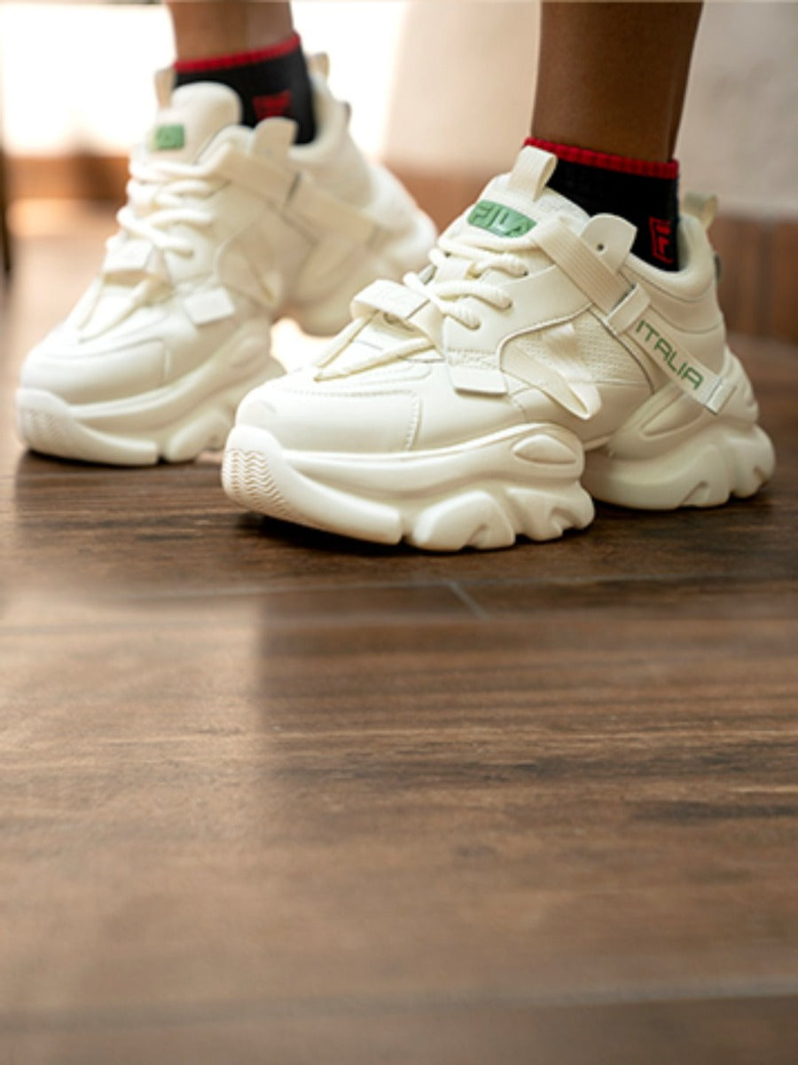 Fila Womens Envi Halli Off White Sneakers
