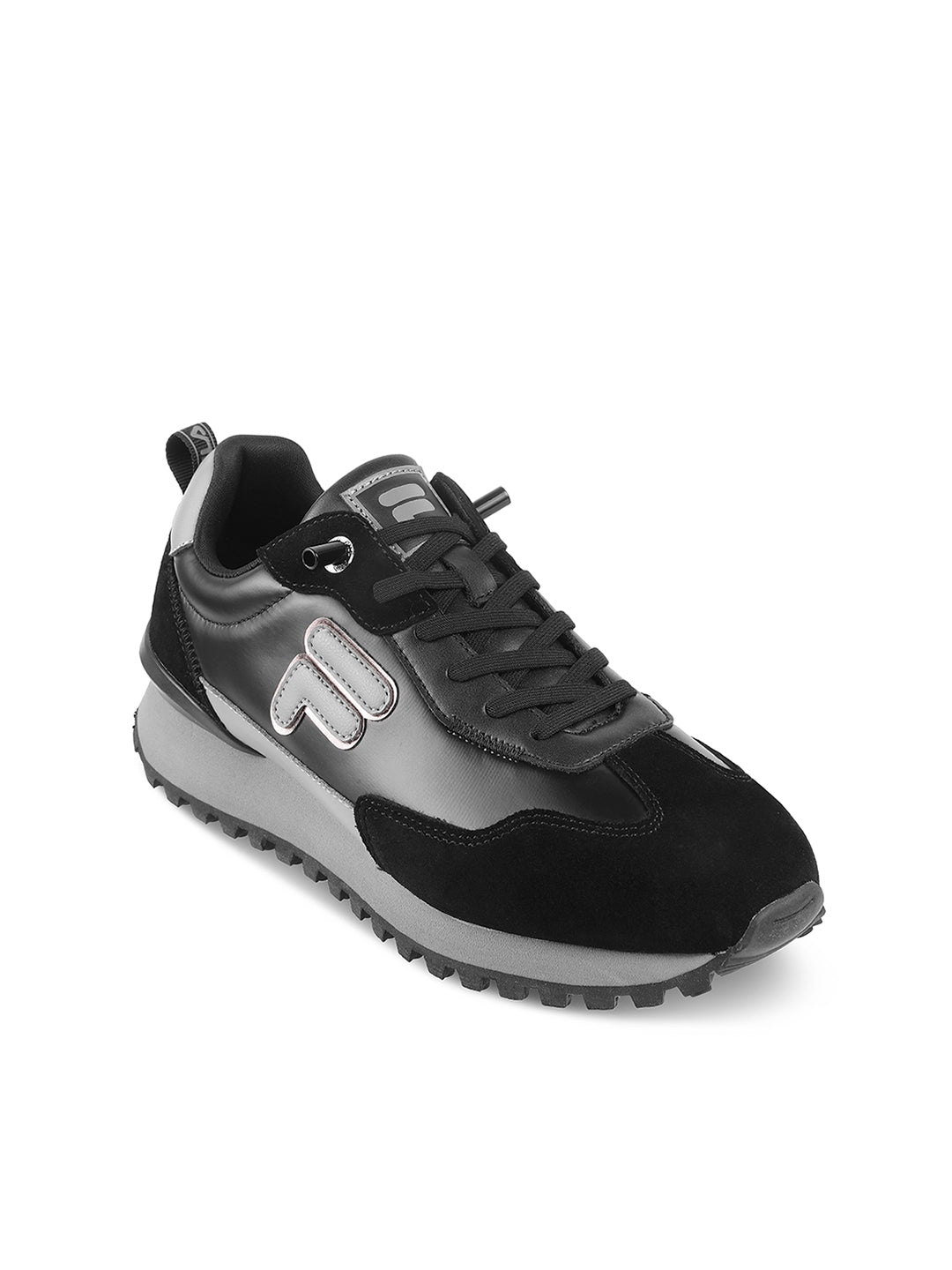 Fila Mens Retro-Jo Reflect Black Sneakers