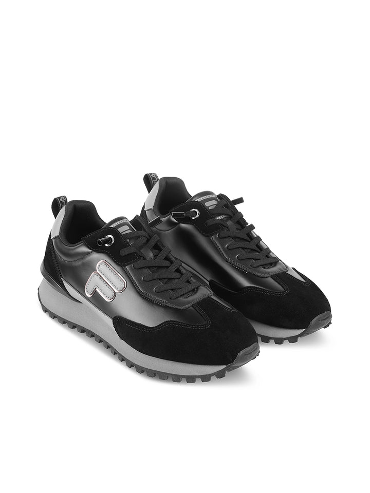 Fila Mens Retro-Jo Reflect Black Sneakers