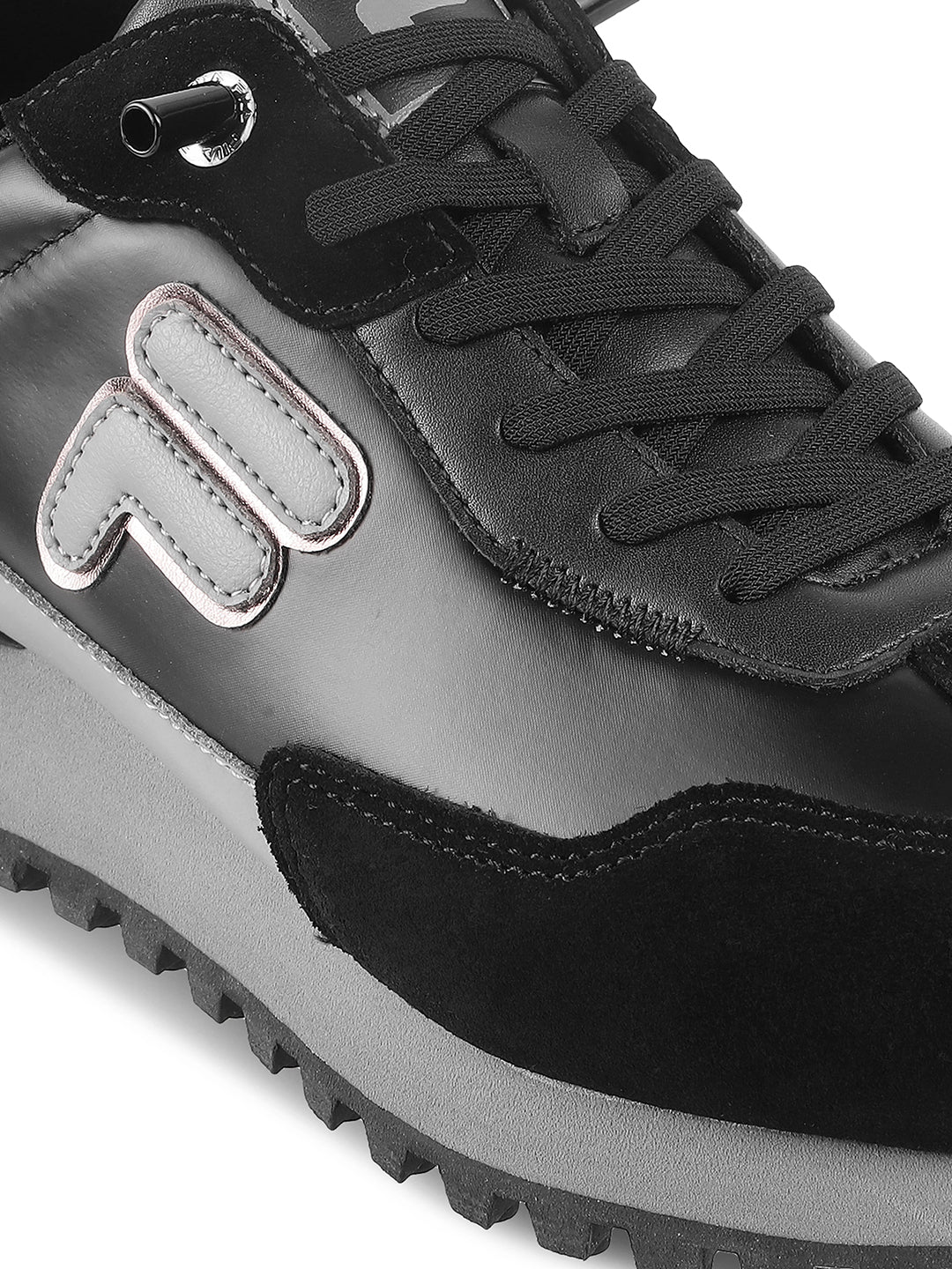 Fila Mens Retro-Jo Reflect Black Sneakers