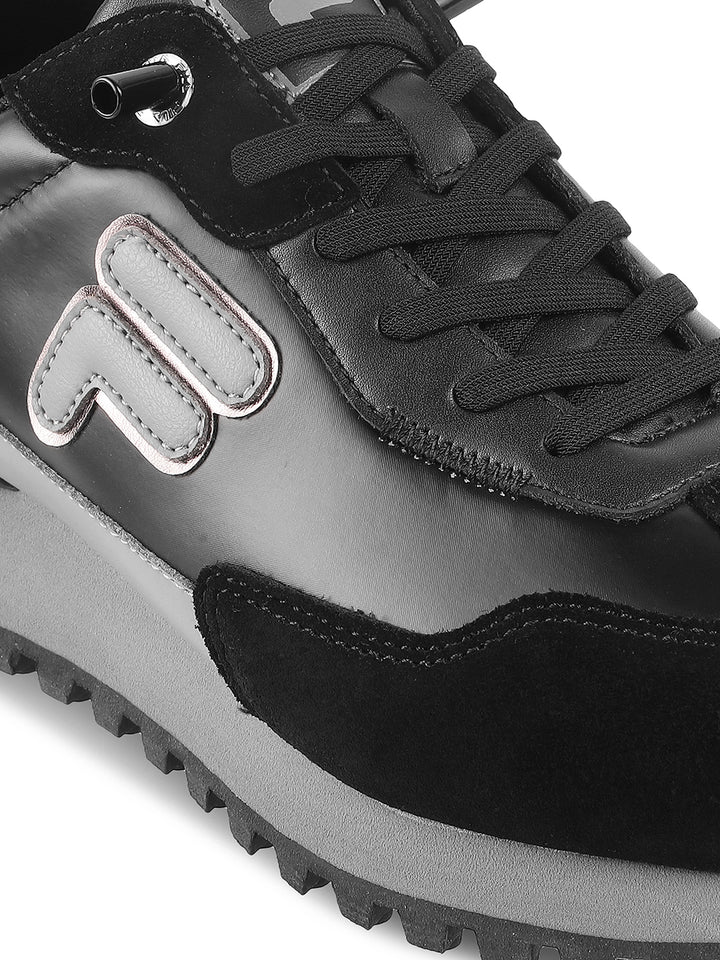 Fila Mens Retro-Jo Reflect Black Sneakers