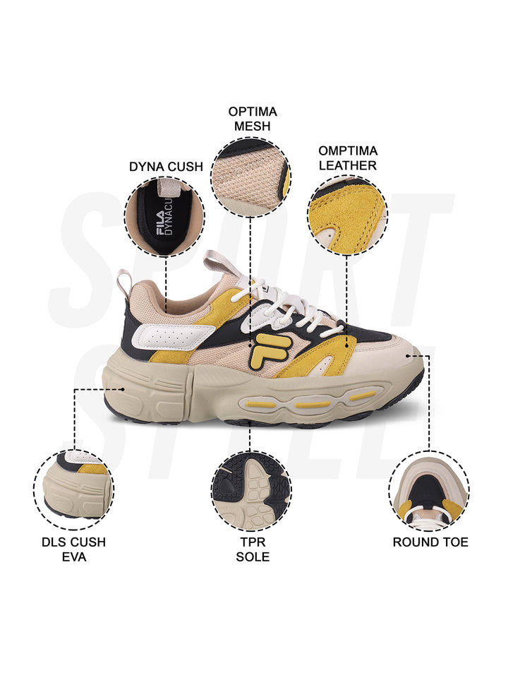 Fila Unisex Ri-Tss Ballad Beige Sneakers