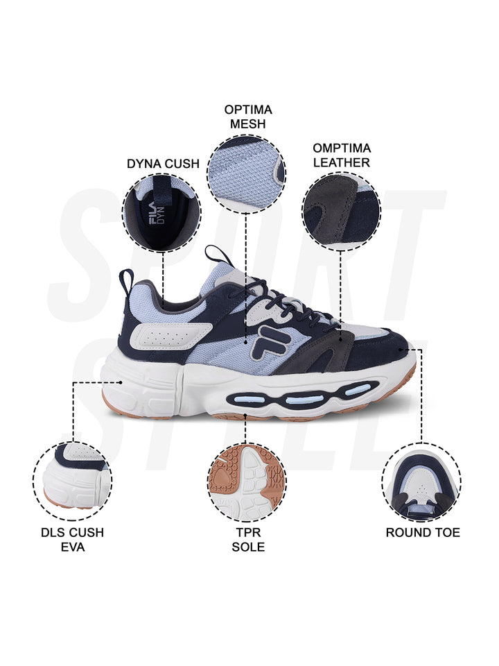 Fila Unisex Ri-Tss Ballad Blue Sneakers