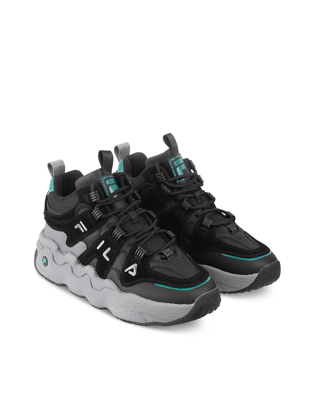 Fila Unisex Ri-Tss High III Black Sneakers