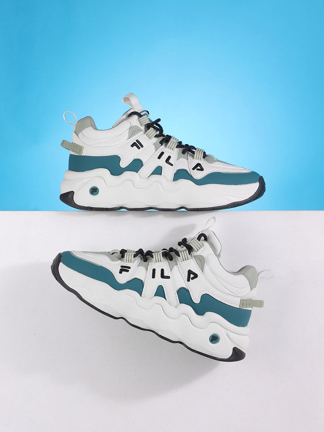 Fila Unisex Ri-Tss High III Off White Sneakers