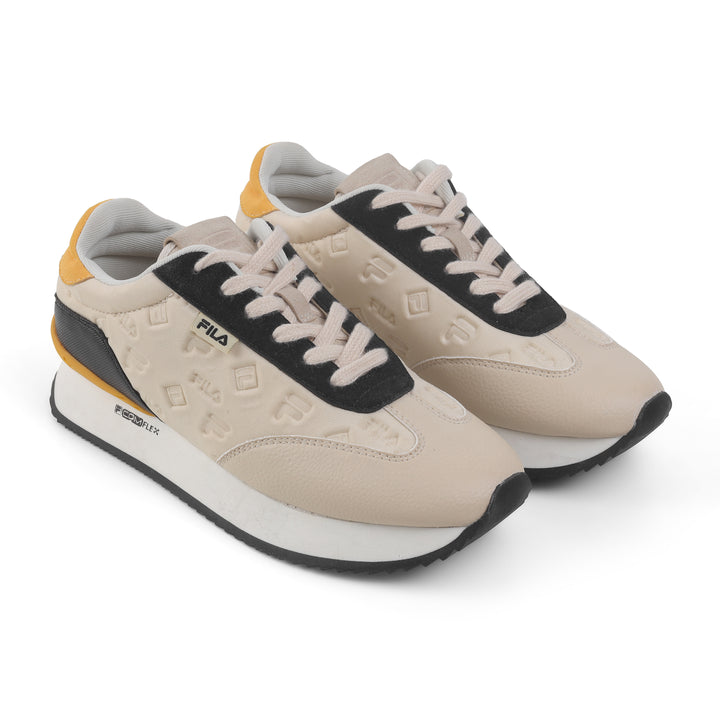 Fila Women Beige Retro-Jo Debo Shoes