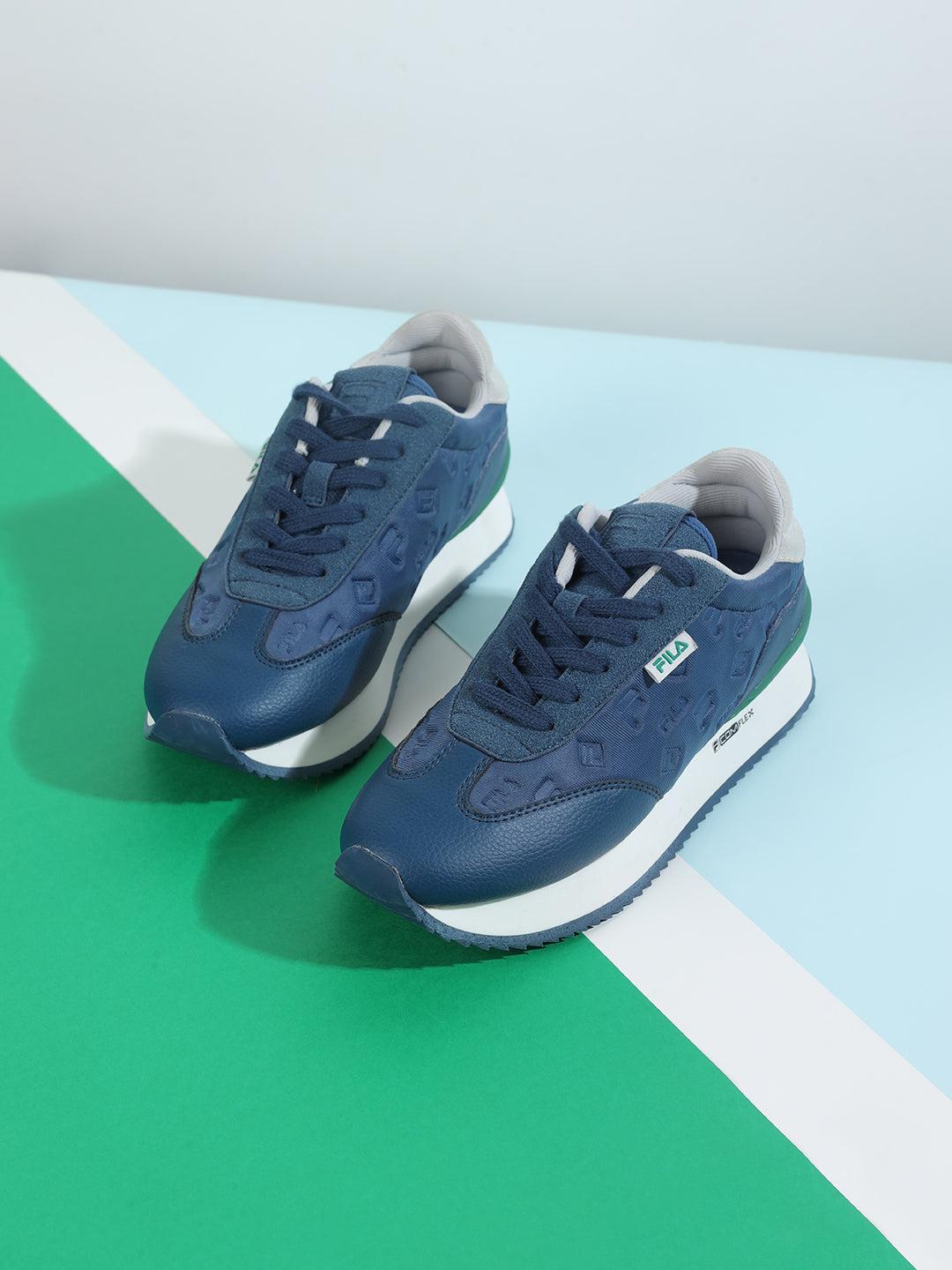 Fila Women Navy Blue Retro-Jo Debo Shoes