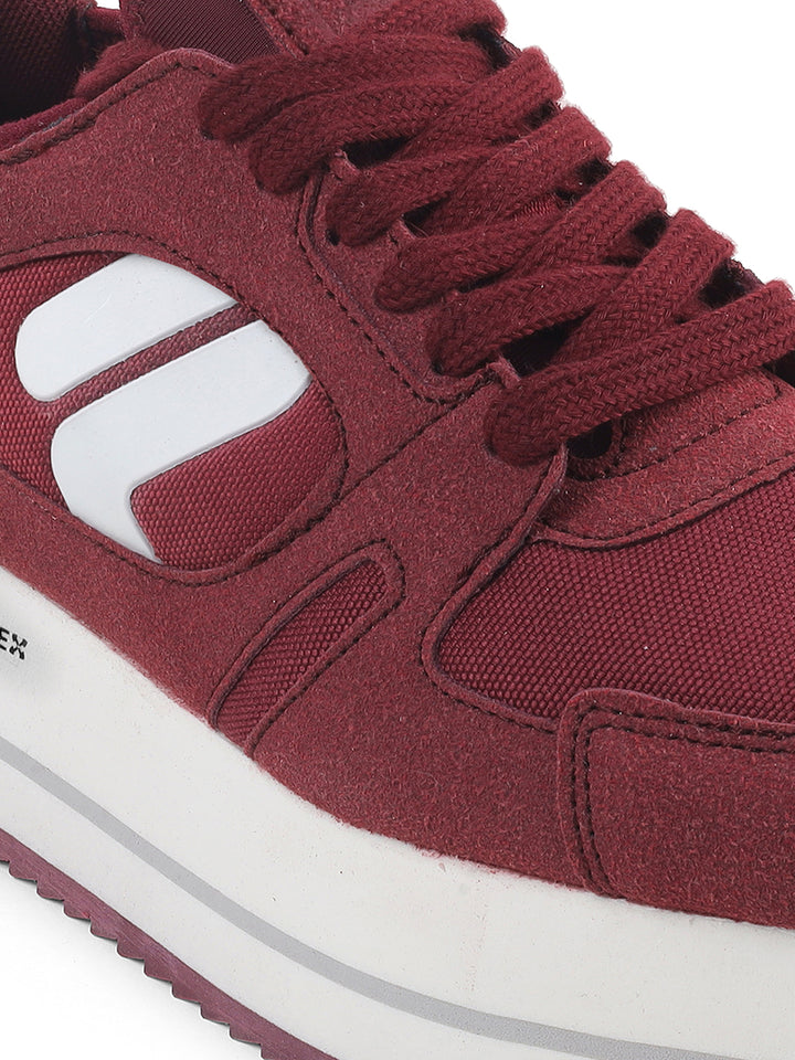 Fila Women Maroon Retro-Jo Frannie Shoes