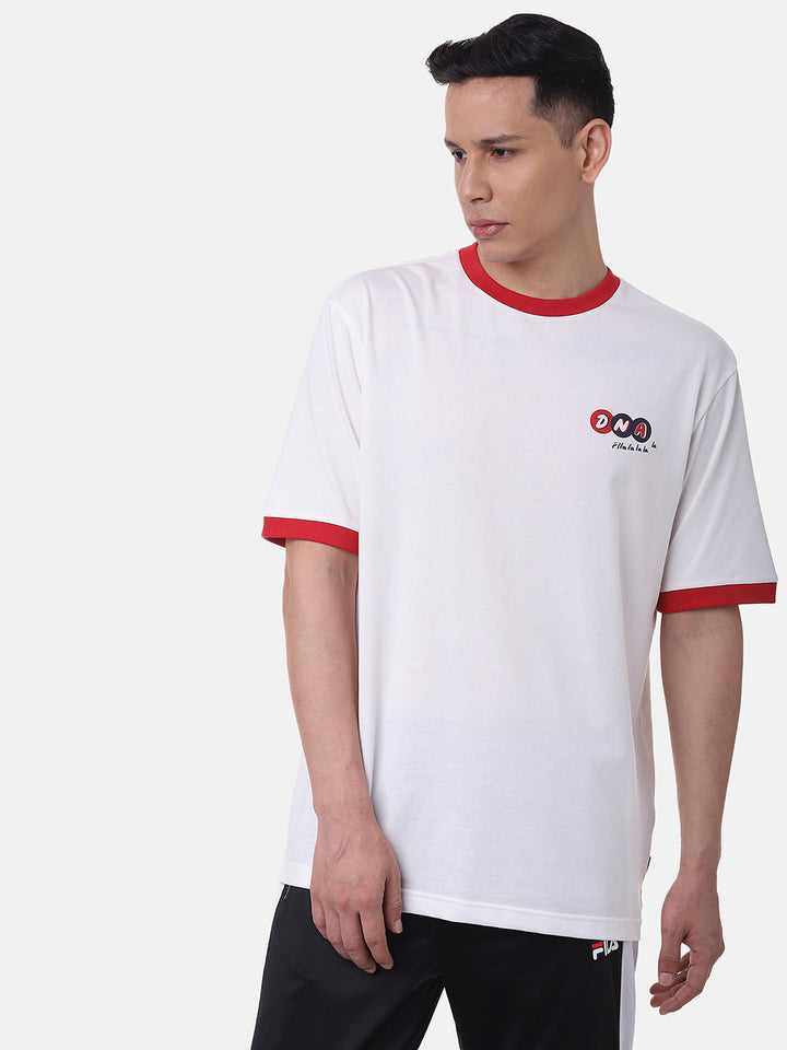 Fila Peacoat Fs2Rsc2B14X Unisex's Graphic T-Shirt