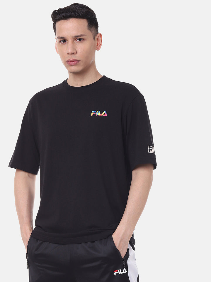 Fila Peacoat Fs2Rsc2B15X Unisex's Graphic T-Shirt