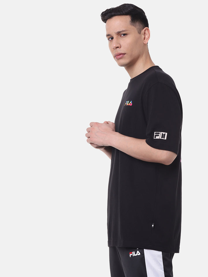 Fila Peacoat Fs2Rsc2B15X Unisex's Graphic T-Shirt