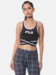 Fila White Priscilla Women's Sports Bra