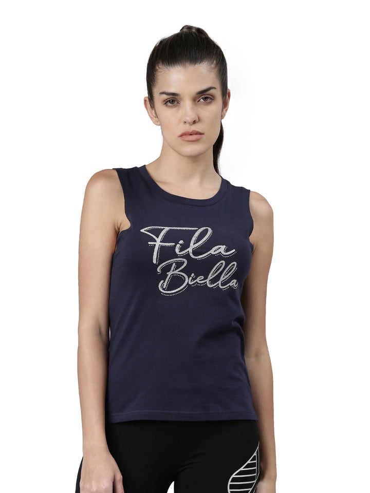 Fila Grey Ligeia Women's Tank Tops