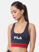 Fila Black Phebs Women's Sports Bra