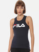 Fila Black Daisy Women's Logo Tank Top