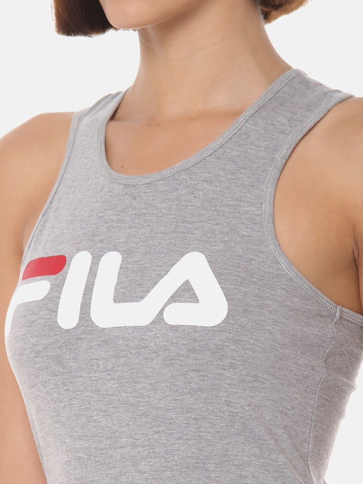 Fila Black Daisy Women's Logo Tank Top