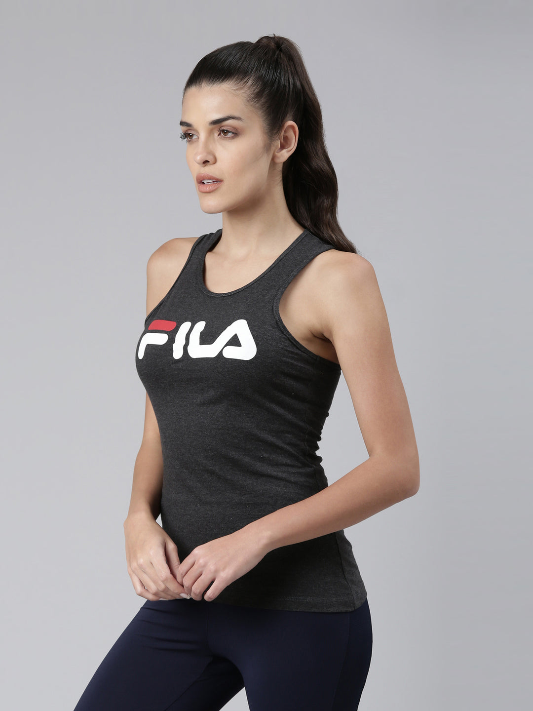 Fila Grey Daisy Women's Tank Top