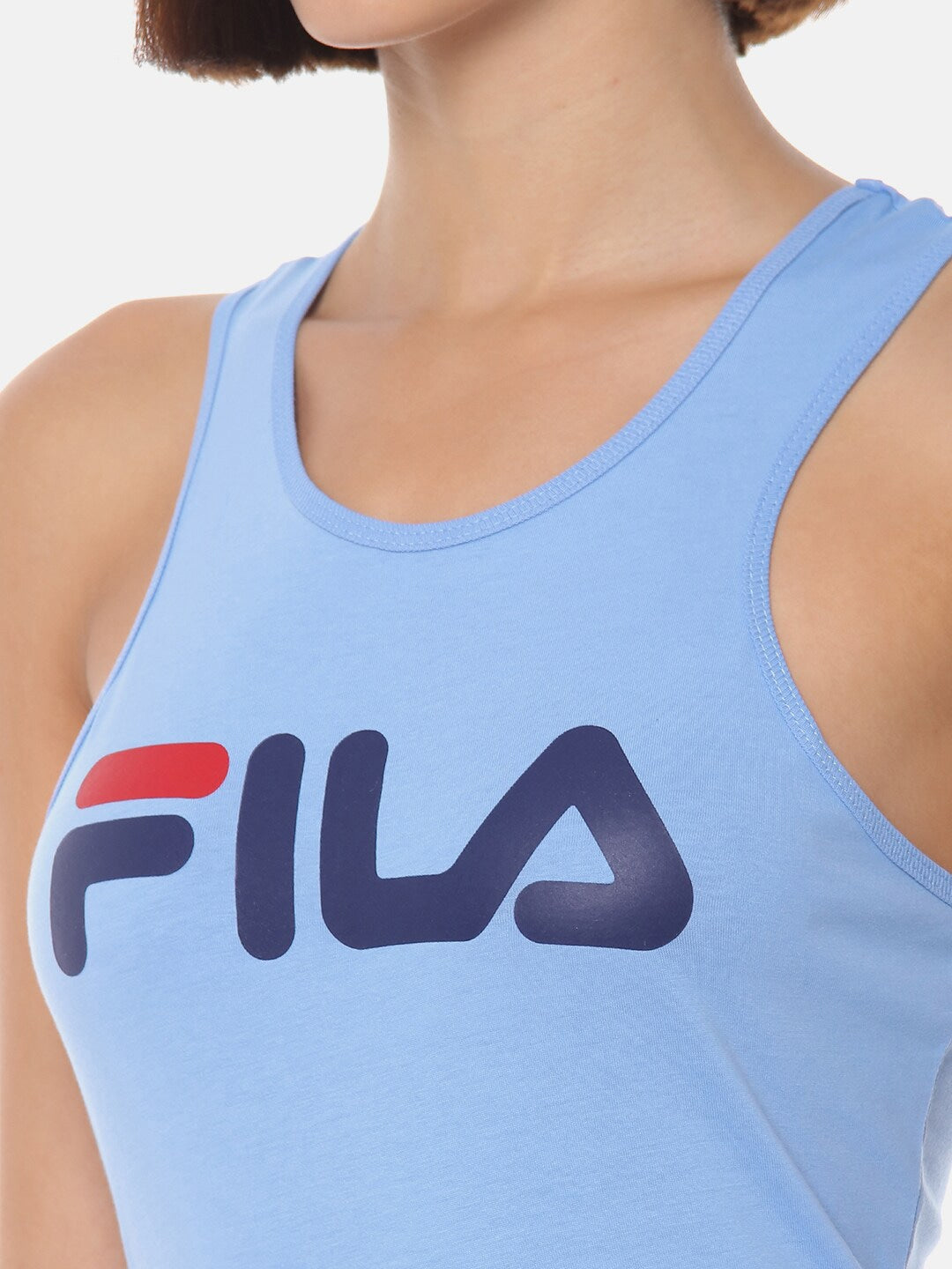 Fila Black Daisy Women's Logo Tank Top