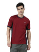 Fila Red Warner Men's Cut and Sew T-Shirt