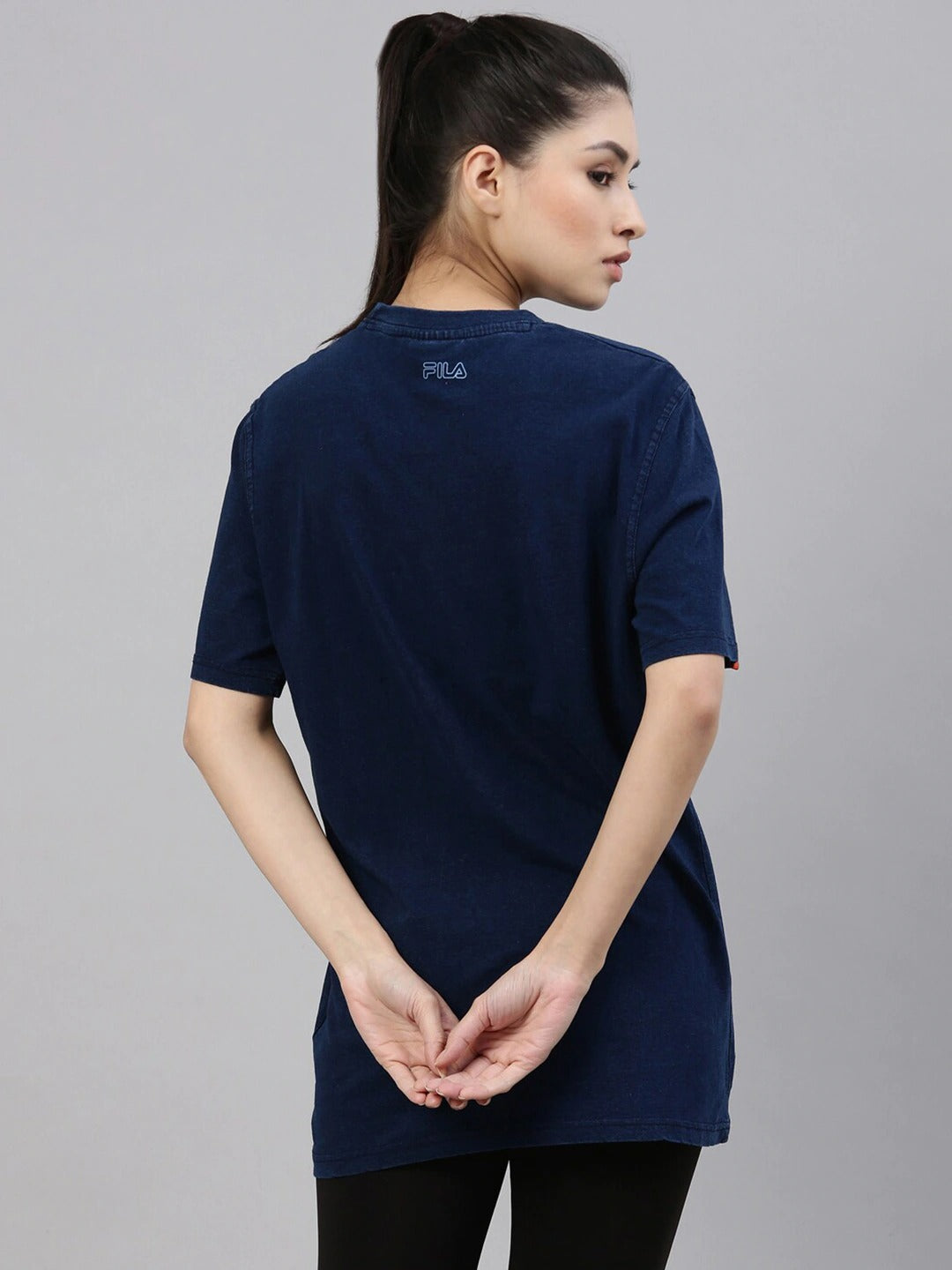 Fila Black Tamurel Women's Logo T-Shirt