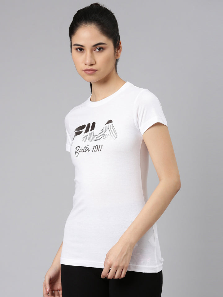 Fila Blue Saurabhi Women's Graphic T-Shirt