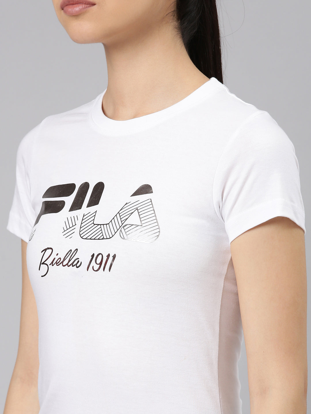 Fila Blue Saurabhi Women's Graphic T-Shirt