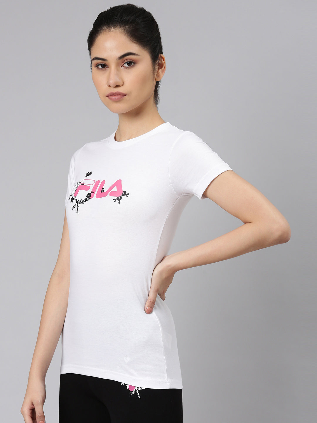 Fila Blue Anmol Women's Graphic T-Shirt