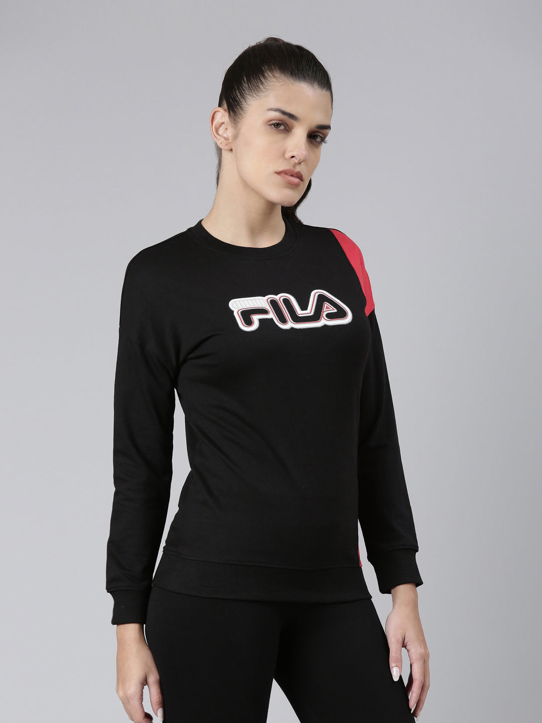 Fila White Supriya Women's Logo T-Shirt