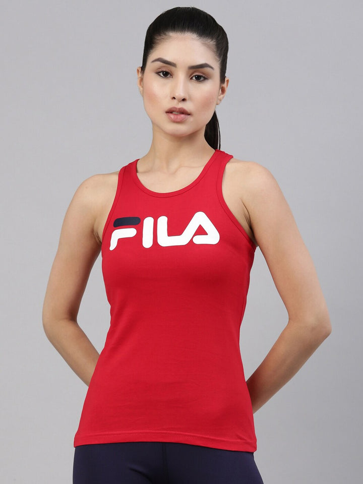 Fila Peacoat Daisy Women's Logo Tank Top